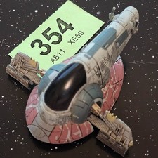 Listing image for Star Wars X-Wing Miniatures Game Ship Model Only Firespray Slave-1 Needs Magnet