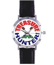 Listing image for TREASURE HUNTER WATCH: BURIED,SHIPWRECK,METAL DETECTOR, ANTIQUE,RARE COLLECTIBLE