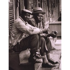 Listing image for VINTAGE PHOTO PORTRAIT AFRICAN AMERICAN GENTLEMEN CHARLESTON NEW FINE ART PRINT