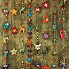 Listing image for Handmade Rajasthani Strings Hanging Decorations Garland Mobile Danglies Ethnic