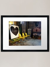 Listing image for Munhwajang Cafe, Korean Culture Caf Framed Wall Art Poster Canvas Print Picture