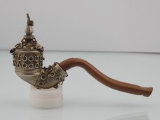 Listing image for Rare Podhalanian Parsywka Highlander Pipe Carpathian Folk Art Poland Antique