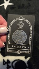 Listing image for Witch Casket Exclusive Enamel Pin Crystal Moon Gothic Witchcraft Collectible