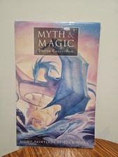 Listing image for John Howe Myth & Magic Poster Collection 2001 Sealed Tolkien Fantasy Art Folder