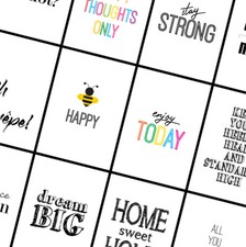 Listing image for INSPIRATIONAL Posters Motivational Prints - A4 A3 A2 Poster - Wall Home Decor