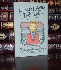 Listing image for Natural History Essays by Henry David Thoreau New Hardcover Collectible Edition