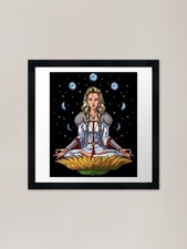 Listing image for Norse Goddess Freyja Framed Art Pri Framed Wall Art Poster Canvas Print Picture