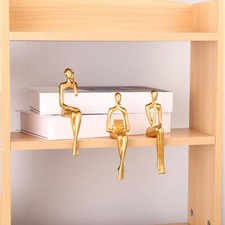 Listing image for 3Pcs Nordic Thinking Statues, Resin Figurine Collectible Decorative Art