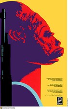 Listing image for Political OSPAAAL POSTER.Mozambique Samora Machel History.AFRICA Colonial War.53