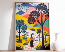 Listing image for 3 Colombia Travel Poster, Latin American Decor, Colombian Print, Floral Poster,