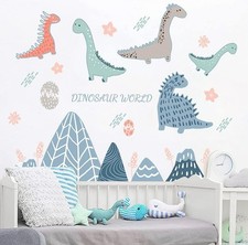 Listing image for Dinosaur Kids Children Wall Stickers Art Decal Boys Bedroom Decor Nursery