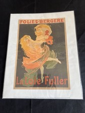 Listing image for V&A Museum La Loïe Fuller Folies Bergère Jules Chéret Art Print King & McGaw