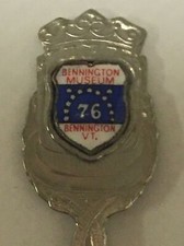 Listing image for Bennington Museum Vermont Vintage Souvenir Spoon Collectibles