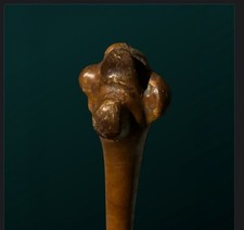 Listing image for An old Etnográfic Ceremonial Prestige Wood Staff