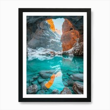 Listing image for Sahara Desert Art Print Framed Wall Art Poster Canvas Print Picture