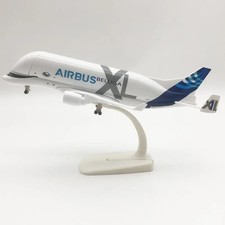 Listing image for 20cm A330 Airbus Beluga With Wheels Metal Aircraft Plane Model Gift