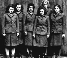 Listing image for WW2 World War 2 GERMAN WOMEN PRISON GUARDS Historic Poster Photo 16x24