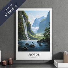 Listing image for European Travel Poster Print – Cities & Landmarks Contemporary Wall Art