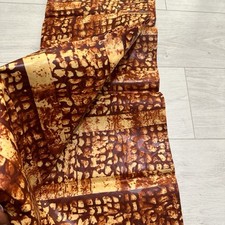 Listing image for African Hand Dyed Batik Fabric Ethnic Print Cotton Artwork Wall Hanging cloth.
