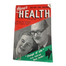 Listing image for Vintage Here's Health Magazine January 1957 - Collectible Medical History
