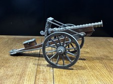 Listing image for Highly Detailed Wood & Metal Scale Model Of A Cannon