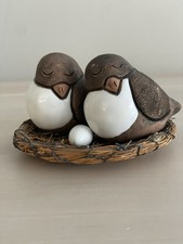 Listing image for Casals Peru vintage pottery birds nest egg folk art home decor