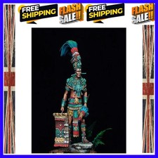 Listing image for 1/24 75mm ruler of the maya ancient warrior soldier Resin figure Model kits M...