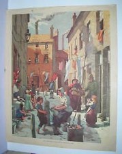 Listing image for Old Macmillans History Picture Poster -1850 Crowded Houses Of The Industrial Age