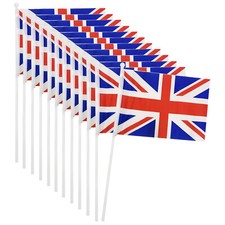 Listing image for 2025 UNION JACK FLAG HAND WAVING BRITISH ROYAL PARTY EVENT VE DAY LOT