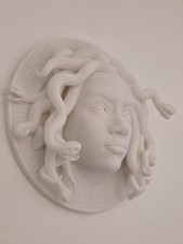 Listing image for Medusa Wall Hanging Snake Head - Greek Mythology Art Decor Ancient Gorgon