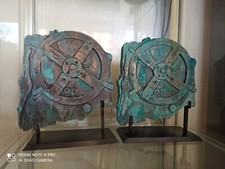 Listing image for Ancient Antikythera mechanism REPLICA with stand, Ancient artefact