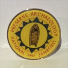 Listing image for Boy Scouts National Jamboree 1997 Preserve Archaeology Collectible Event Pin