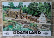 Listing image for Goathland Station LNER Style Framed Art Print A3 42x30cm NYMR Railway Heritage