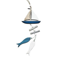Listing image for Nautical Fishing Net Wall Decoration Marine Home Decor UK