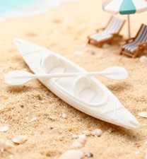 Listing image for Small Canoe For Scale Model Decoration Rock Crawler Etc. Unpainted.