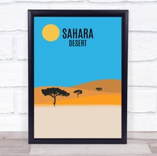 Listing image for Sahara Desert Decorative Wall Art Print