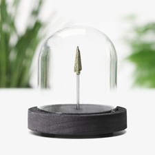 Listing image for Roman Arrowhead Fossil Archaeology Glass Bell Jar Home Decor Interior Design