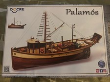 Listing image for OCCRE Palamos Wooden Ship Boat Model Kit. NEW