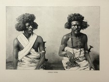 Listing image for 1888 Men Of Somalia Original Antique Print