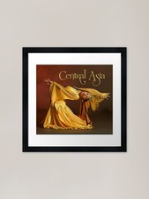 Listing image for Traditional uzbek dancing. Framed A Framed Wall Art Poster Canvas Print Picture
