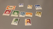 Listing image for Vintage Romanian postage stamps (Poșta Română) sold as a mixed collectible lot.