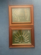 Listing image for Pair Vintage Mounted Military Cartridges Ammunition Display Board