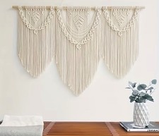 Listing image for Extra Large Macrame Wall Hanging Hand Woven Bohemian Home Decor Wall Art #2
