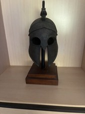 Listing image for Resin Macedonian Battle Helmet Museum Sculpture- To Scale