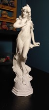Listing image for Diana Moon Goddess Sculpture Statue Wiccan Pagan Witchcraft Altar Decoration
