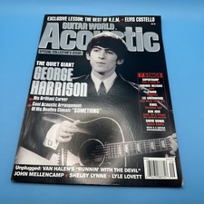 Listing image for #49 GUITAR WORLD ACOUSTIC collectible music magazine BEATLES - GEORGE HARRISON