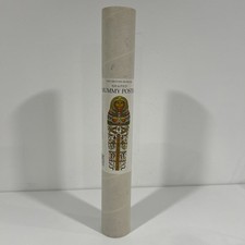Listing image for British Museum Shaped Mummy Poster Egyptian Art Exhibit Decor