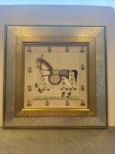 Listing image for Festival Horse Il Silk Road Series, Wall Decor Art Print Framed 12x12”
