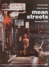 Listing image for MEAN STREETS - SCORSESE / DE NIRO / KEITEL / NEW YORK - FRENCH MOVIE POSTER