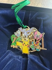 Listing image for Pokémon X Natural History Museum Decoration Pikachu and Friends -24k plated gold